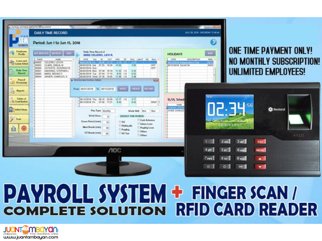 Easy Payroll system, Payroll Software