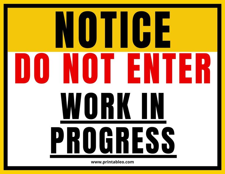Do Not Enter Signs - 15 Free Printable Signs | Printabulls