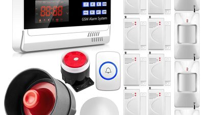 Alarm system and security cameras