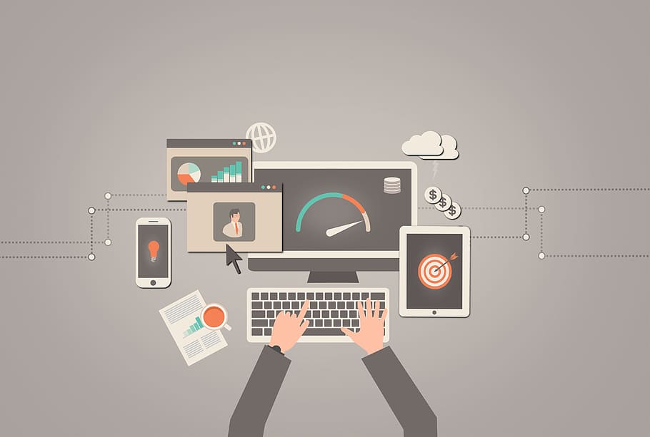 1366x768px | free download | HD wallpaper: Customer Relationship ...