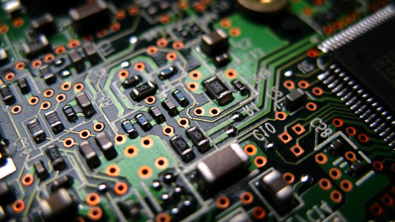 Electronic Components Wallpaper
