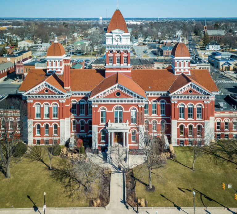 Download Majestic Indiana Statehouse in Indianapolis Wallpaper ...