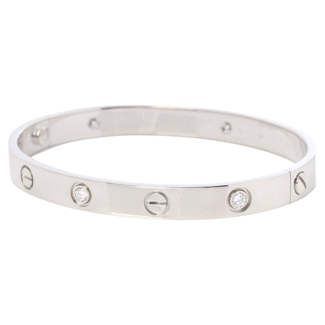 Cartier Love Bangle with 10 Diamonds – Van Rijk