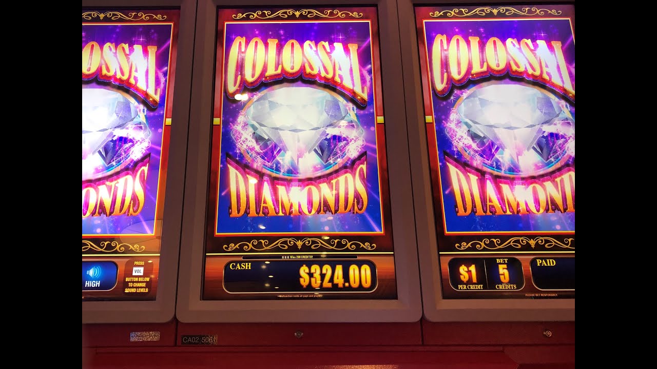 COLOSSAL DIAMONDS SLOT PLAY HIGH LIMIT SLOTS - YouTube
