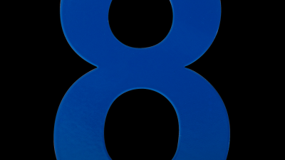 Number 8 gold 8880293 PNG