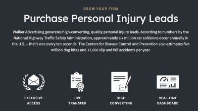Buying Personal Injury Leads vs. Generating Them via Marketing
