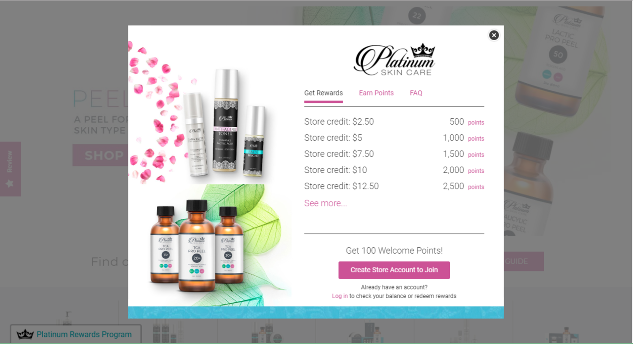 Platinum Skin Care - S Loyalty