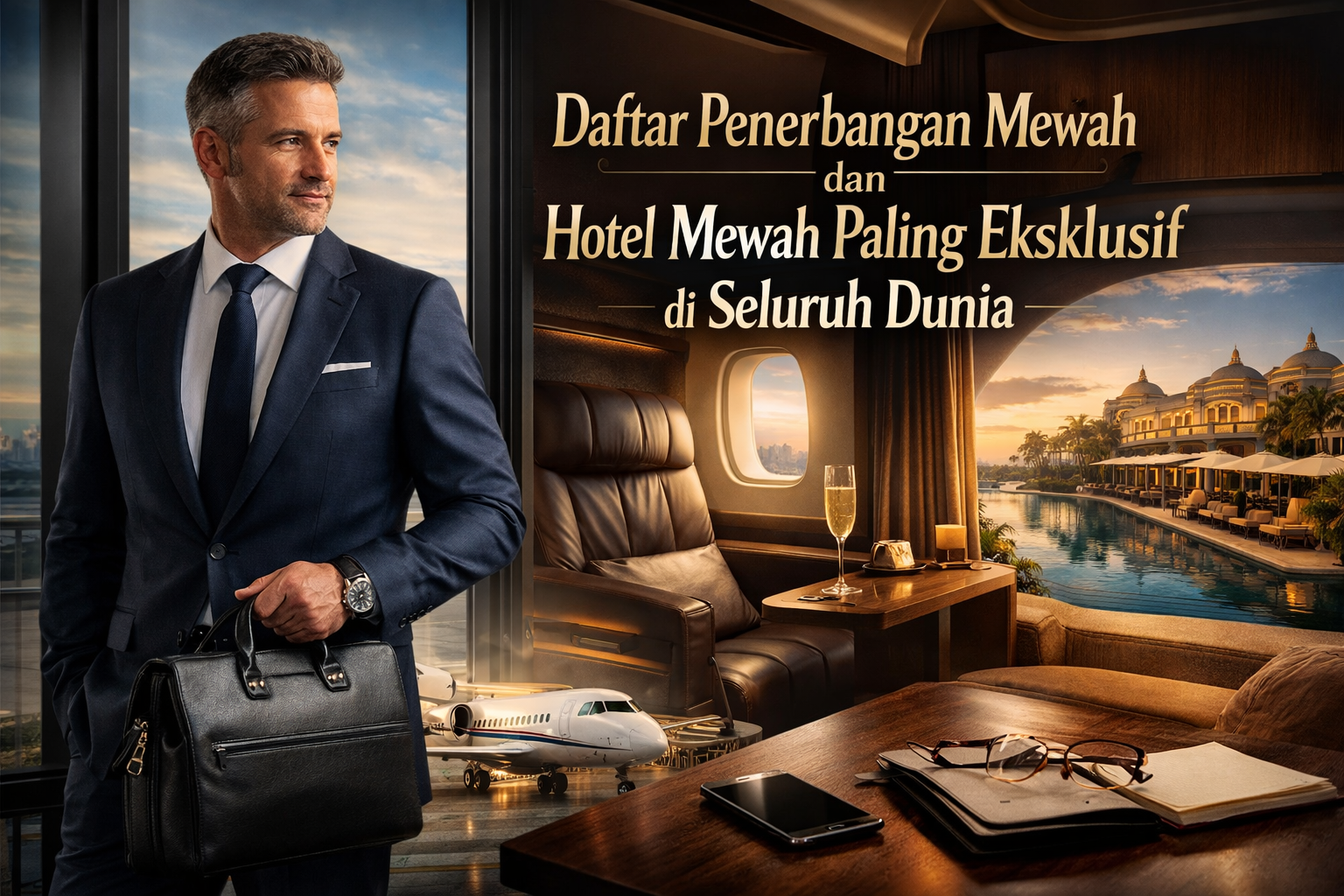 Daftar Penerbangan Mewah dan Hotel Mewah Paling Eksklusif di Seluruh Dunia