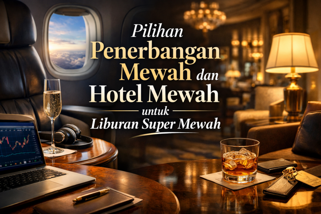 Pilihan Penerbangan Mewah dan Hotel Mewah untuk Liburan Super Mewah